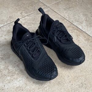 Nike Kids Black air70 Sneakers